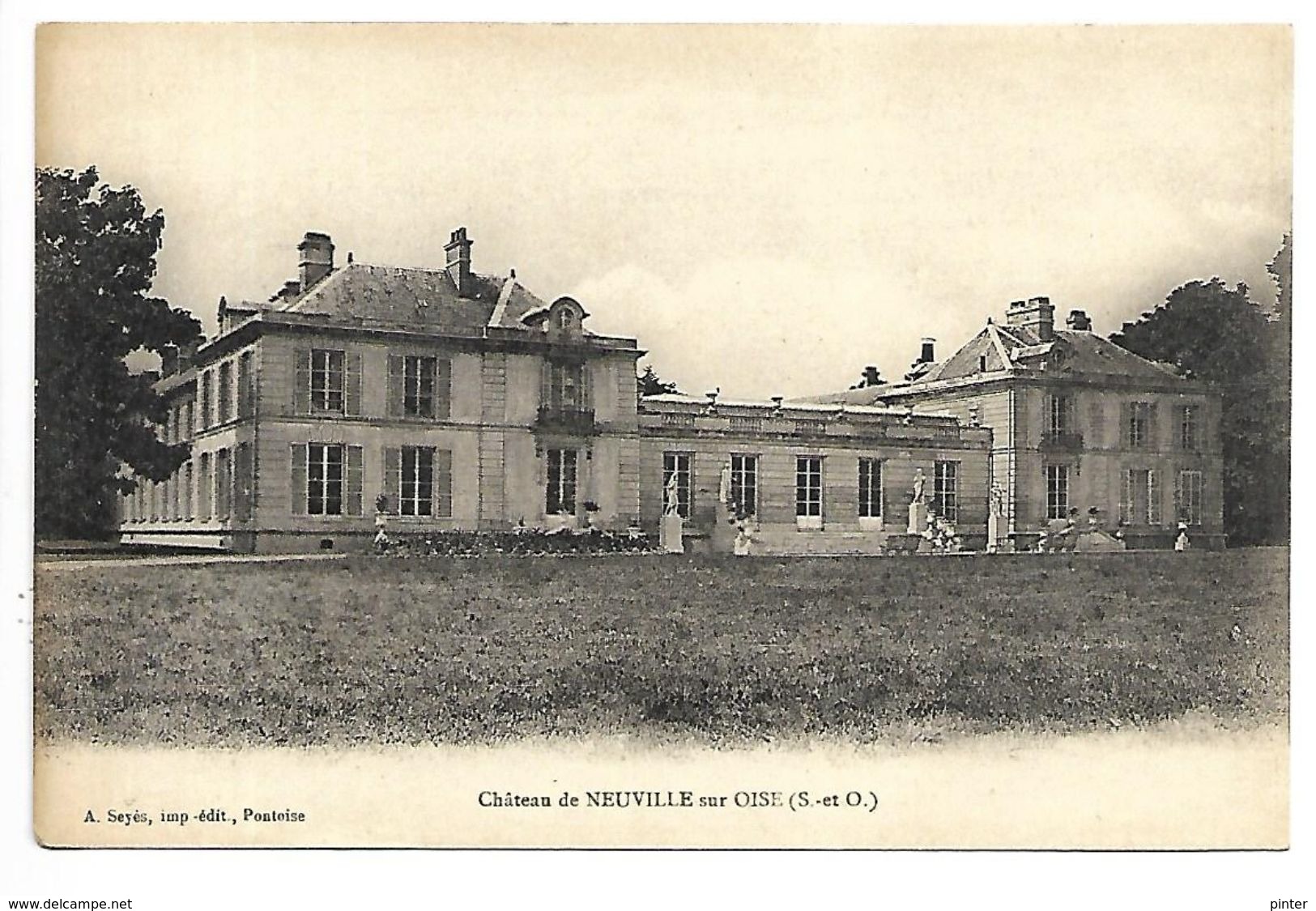 NEUVILLE SUR OISE - Le Château - Neuville-sur-Oise