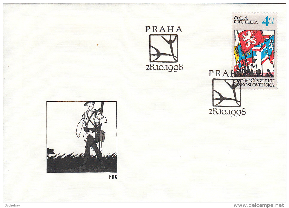 Czech Republic 1998 Year Set of  37 FDCs