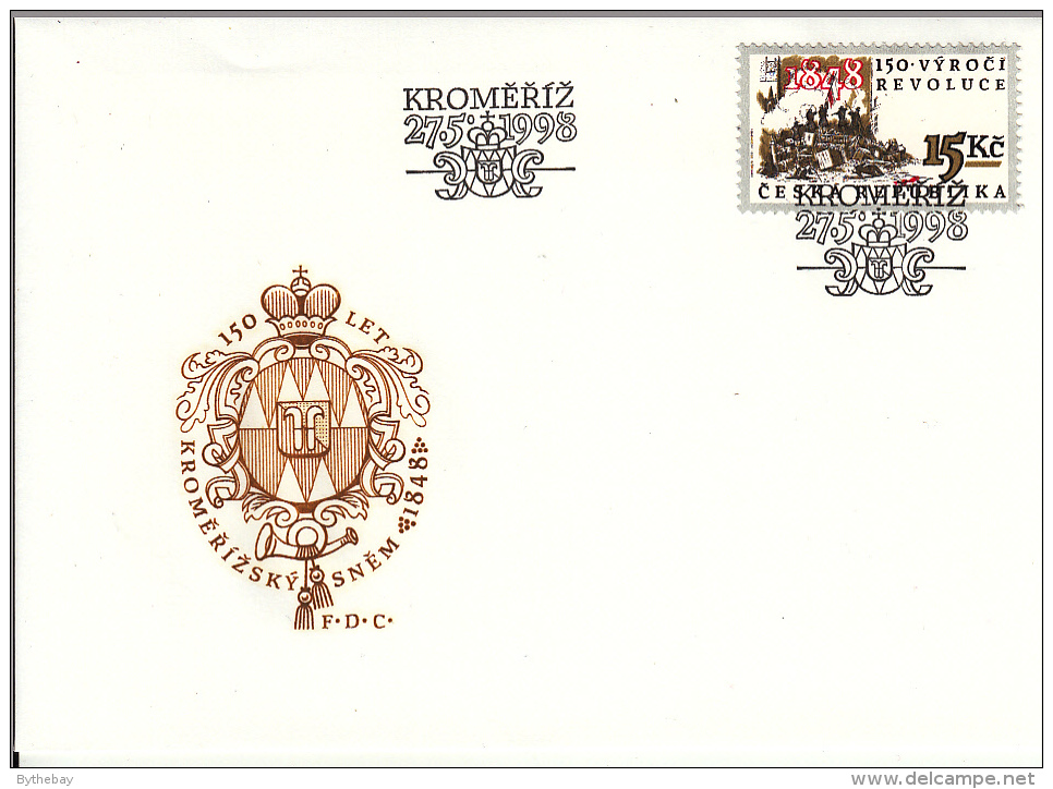 Czech Republic 1998 Year Set of  37 FDCs