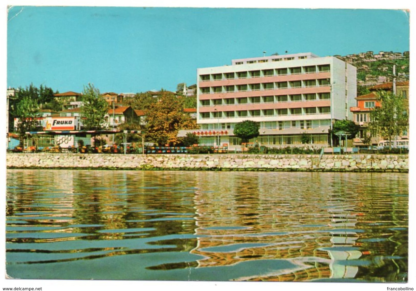 TURKEY/TURQUIE - HOTEL ASIA - GENERAL VIEW OF IZMIT FROM THE SEA / ADV.PEPSI COLA - Turchia