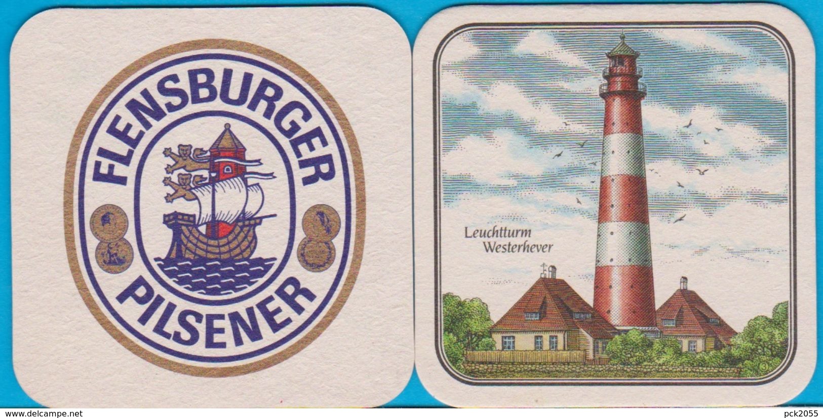 Flensburger Brauerei Flensburg ( Bd 1274 ) Westerhever - Sous-bocks