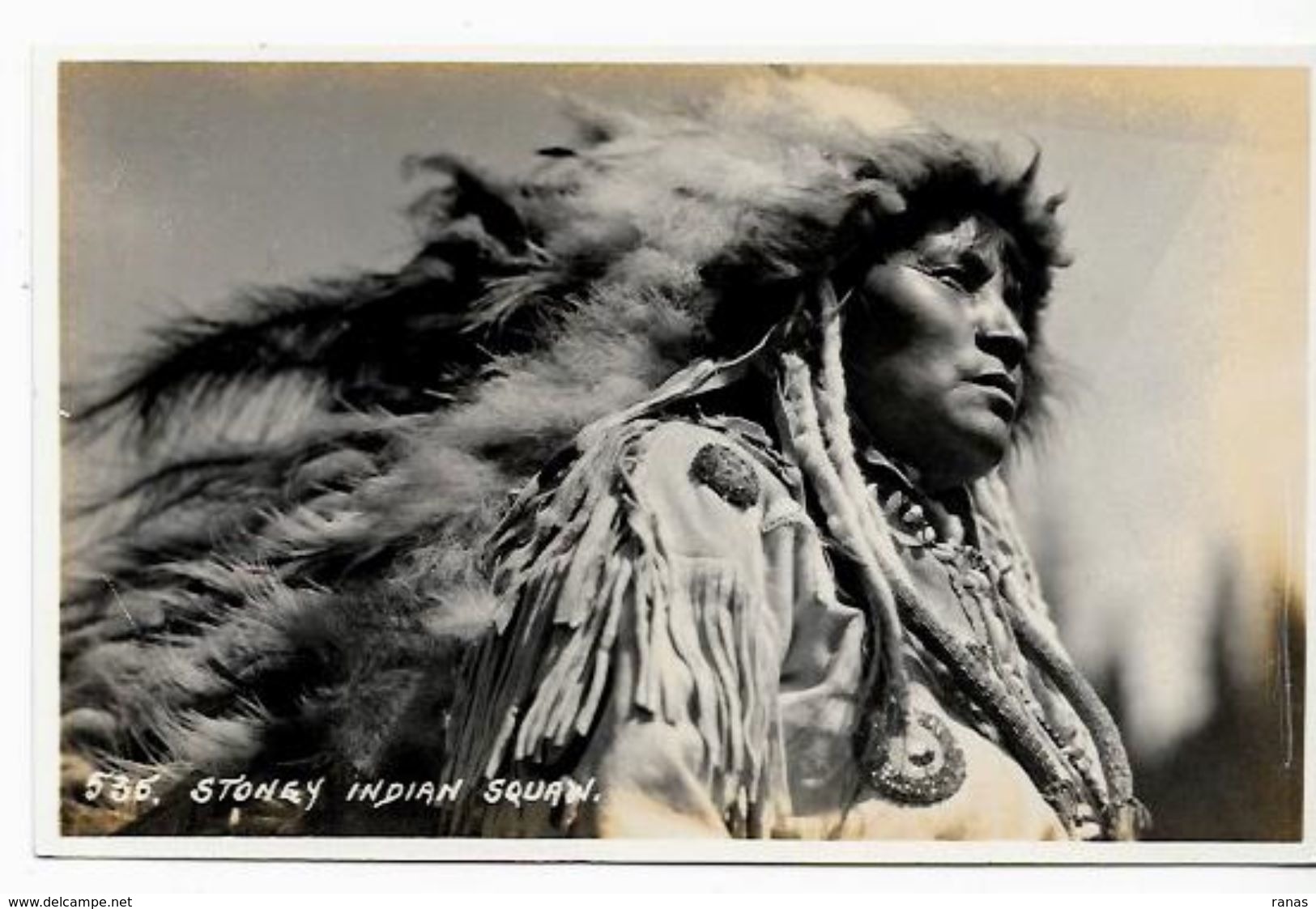 CPA Indiens Amérique Carte Photo Type Non Circulé - Native Americans