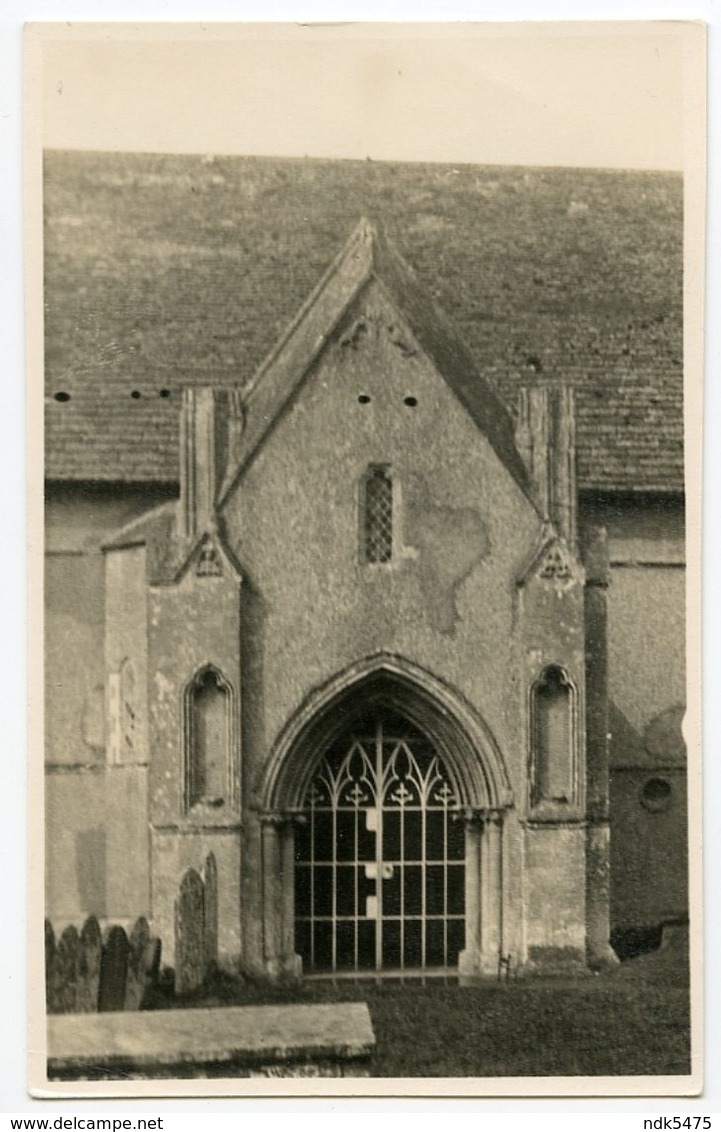 UFFINGTON CHURCH, SOUTH PORCH - Other & Unclassified