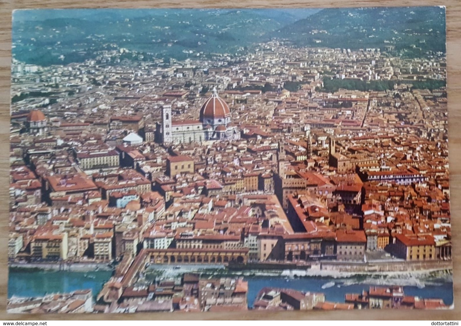 FIRENZE - Panorama Dall'aereo - Air View - Vg Nice Stamp - Firenze