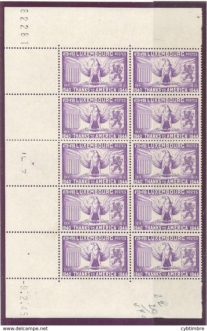 Luxembourg: Yvert N° 356/359**; MNH; Voir Les 4 Scans - Neufs