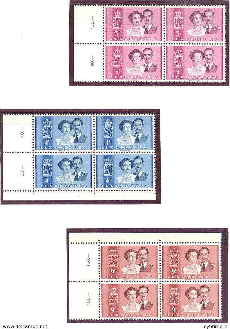 Luxembourg: Yvert N° 465/470**; MNH; Voir Les 2 Scans - Unused Stamps