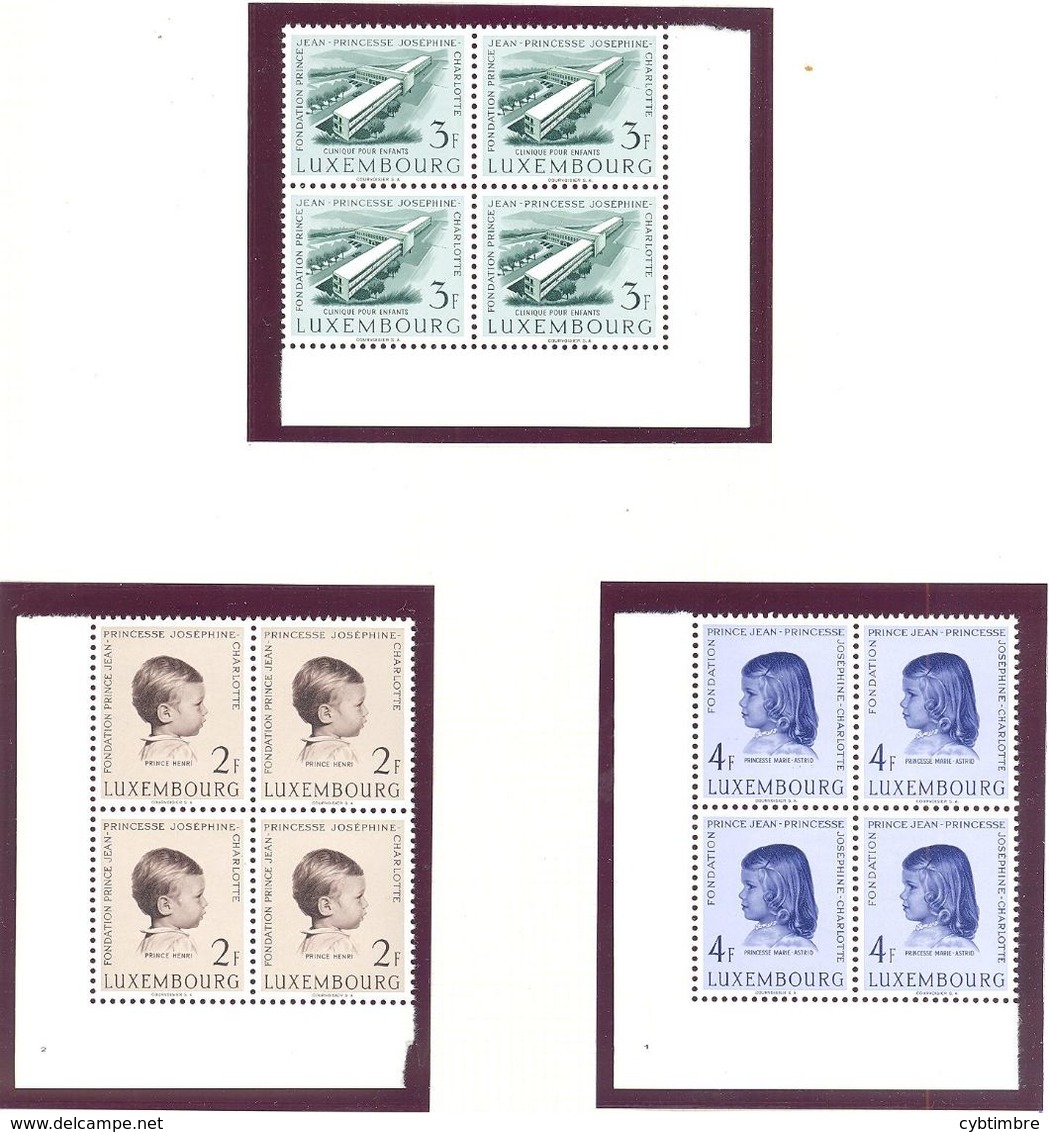 Luxembourg: Yvert N° 528/530**; MNH - Nuovi