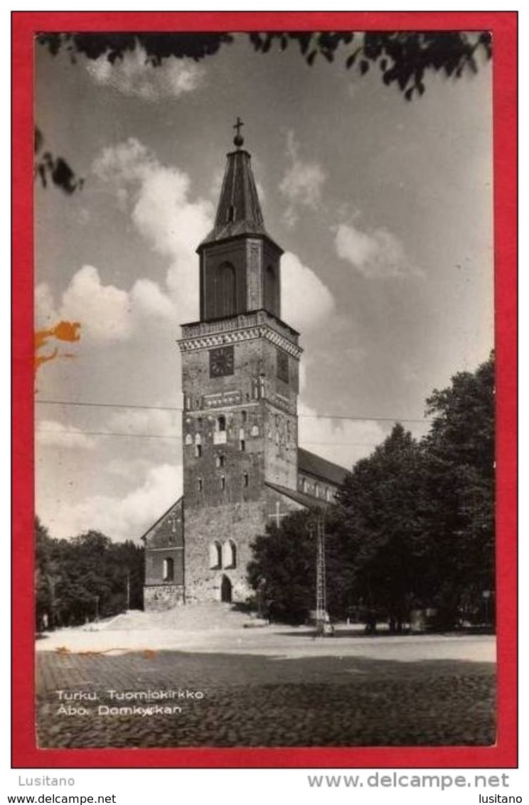 Turku - Àbo - Tuomiokirkko - Church Eglise  Finland Suomi - Finlandia