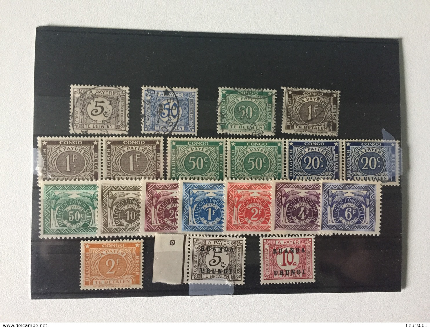 Belgium Congo: **/* Due Stamps - Neufs