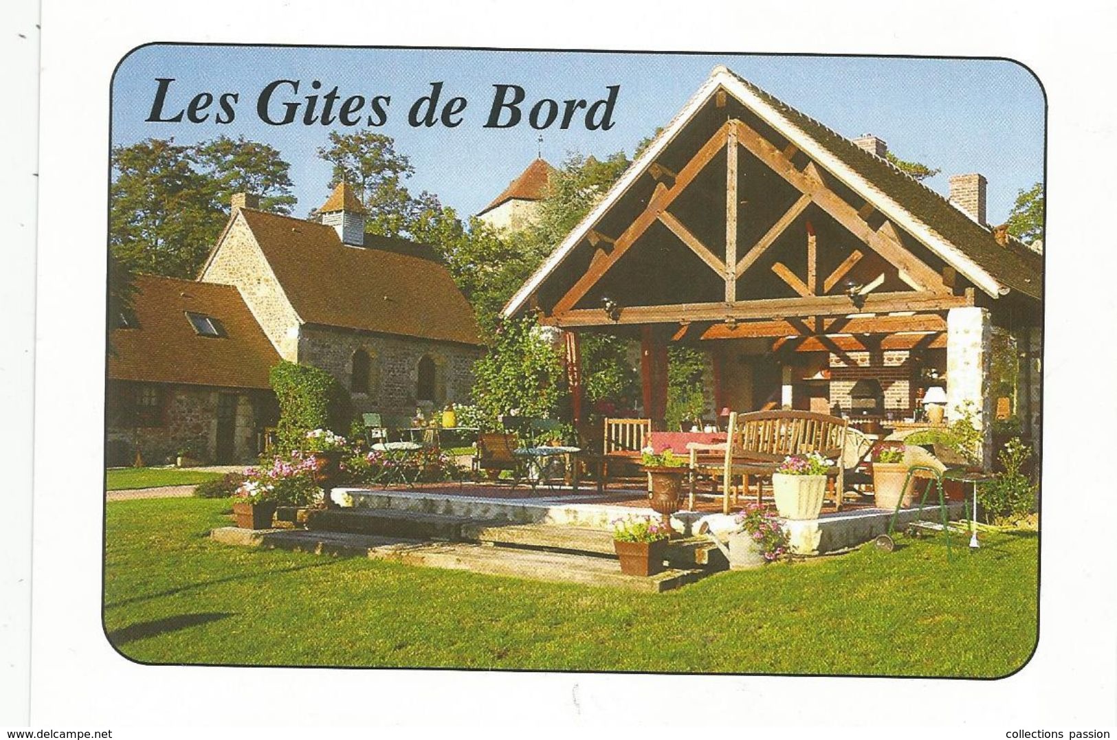 Cp, Les GITES De BORD , 03 , Allier , DOYET , Vierge - Hotels & Restaurants