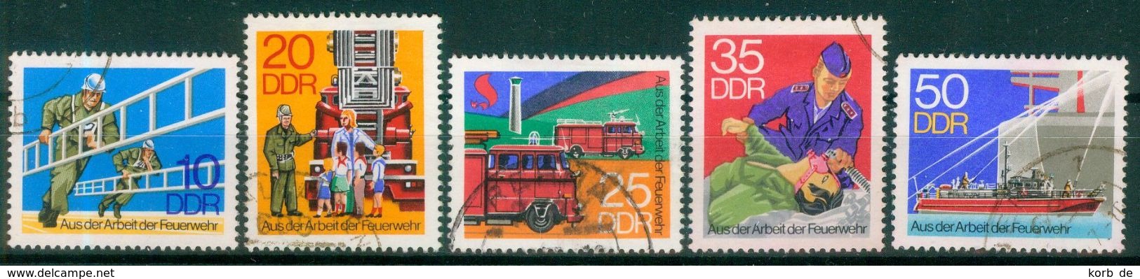 DDR 1977 / MiNr.   2276 – 2280    O / Used   (q1111) - Used Stamps