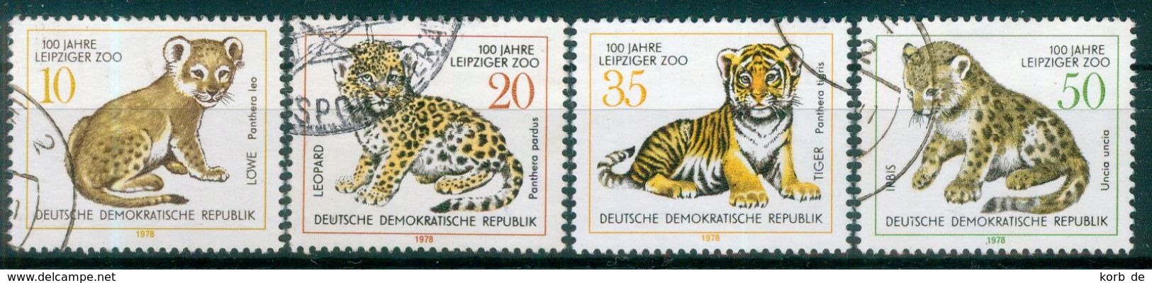 DDR 1978 / MiNr.   2322 – 2325    O / Used   (q1122) - Gebraucht