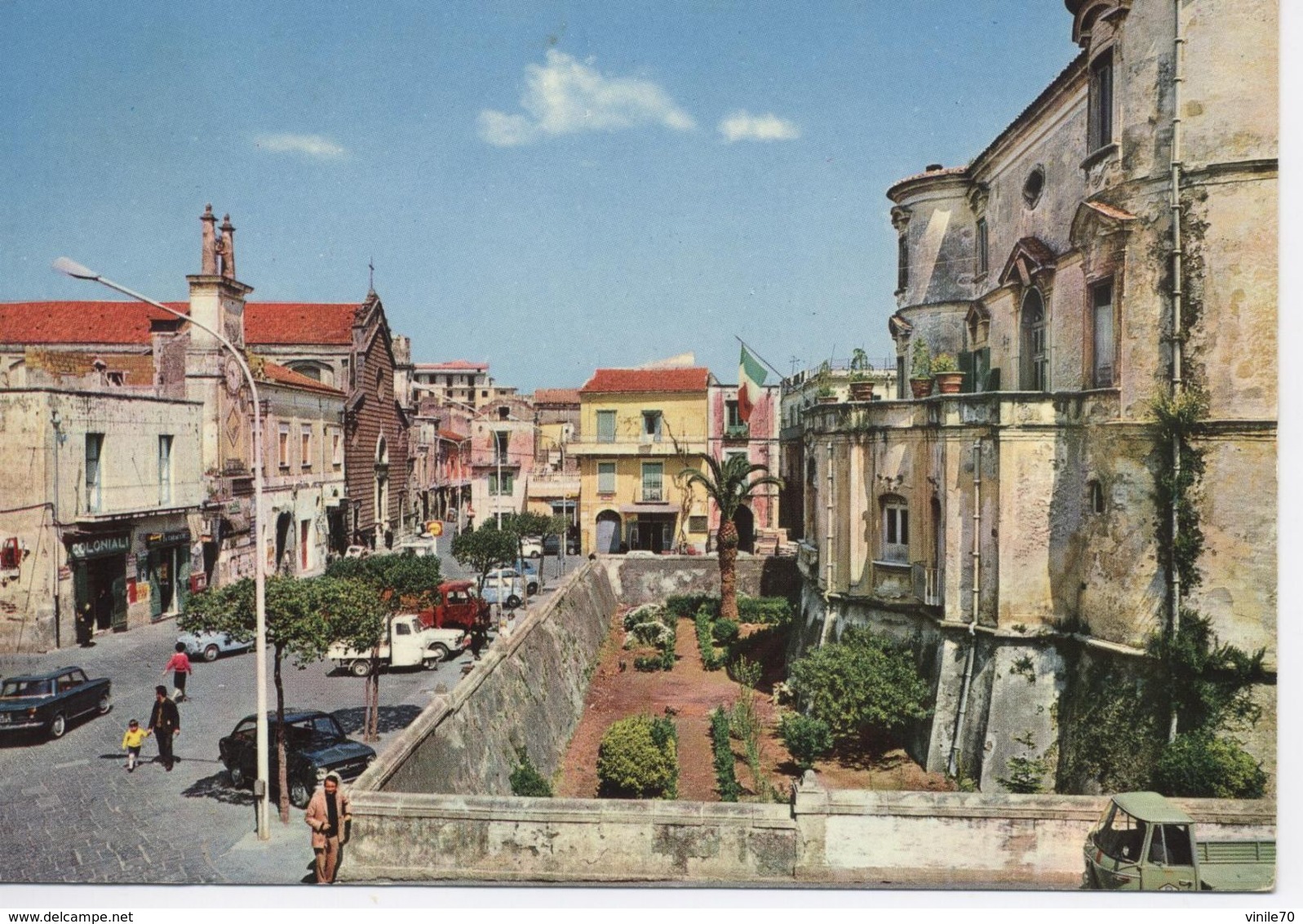 ANGRI SALERNO  Cartolina Viaggiata 1971 - Salerno