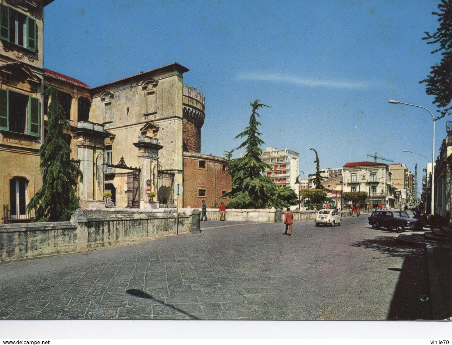 ANGRI SALERNO  Cartolina Viaggiata 1971 - Salerno