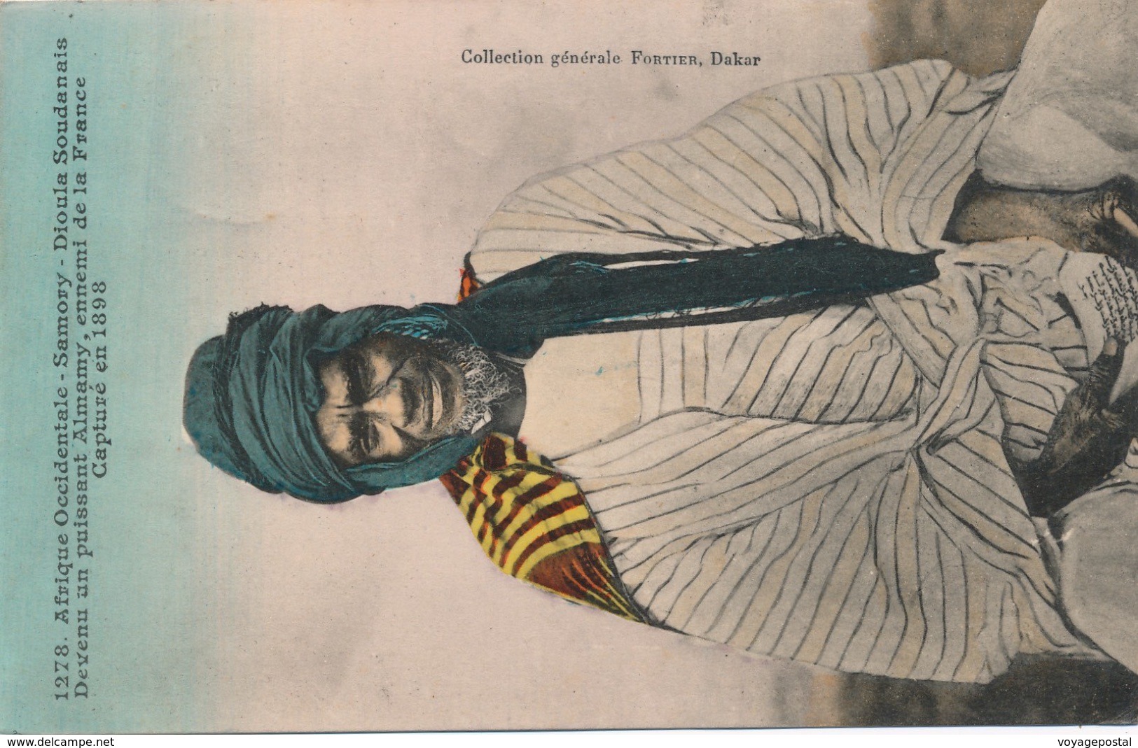Carte General Faidherbe Gorée Senegal - Lettres & Documents