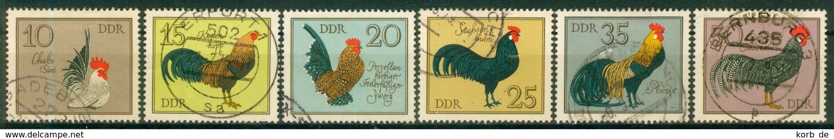 DDR 1979 / MiNr.   2394 – 2399   O / Used   (q1135) - Gebraucht