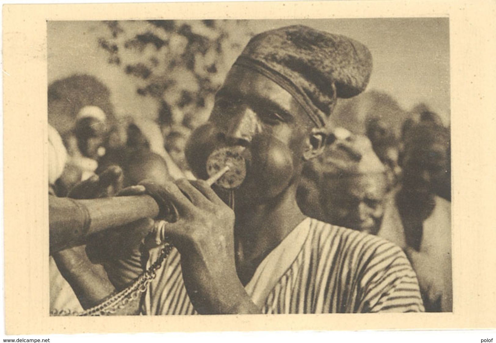 TCHAD - Afrique Equatoriale Française - Musicien De FORT-LAMY -  Photo René Moreau     (103381) - Tchad