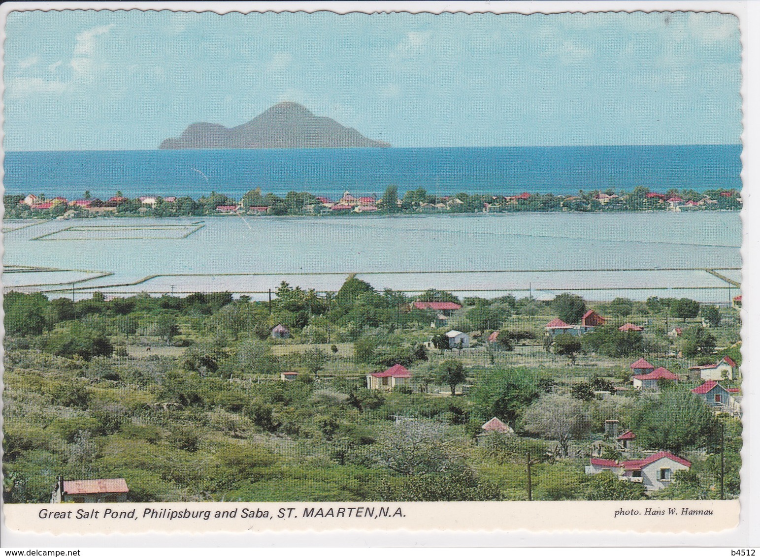 SAINT MAARTEEN Great Salt Pond Philipsburg And Saba - Sonstige & Ohne Zuordnung