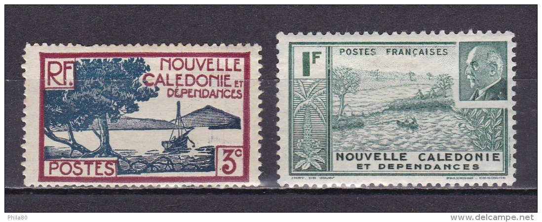 Nelle Calédonie N° 190*,193* - Unused Stamps