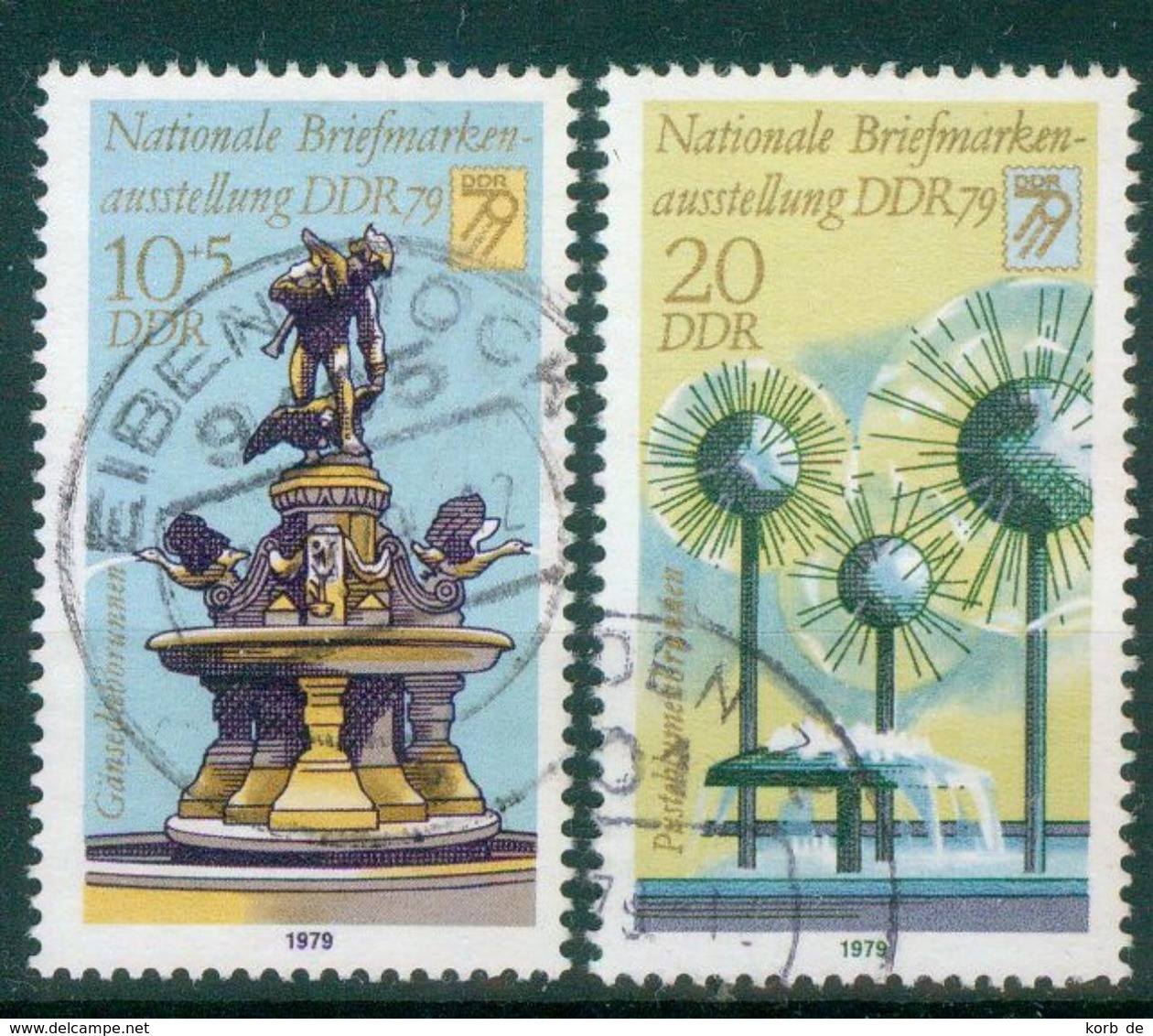 DDR 1979 / MiNr.   2441 – 2442    O / Used   (q1150) - Gebraucht