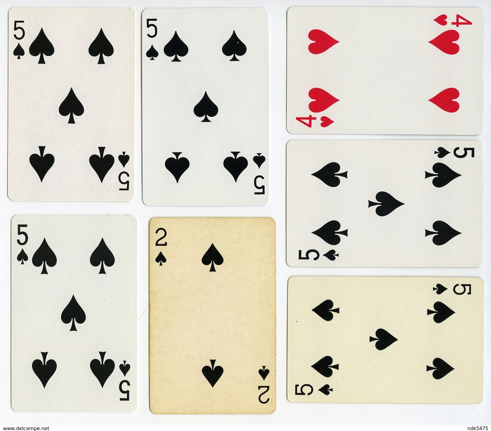 19 US RAILWAY PLAYING CARDS : ALL DIFFERENT - Railway