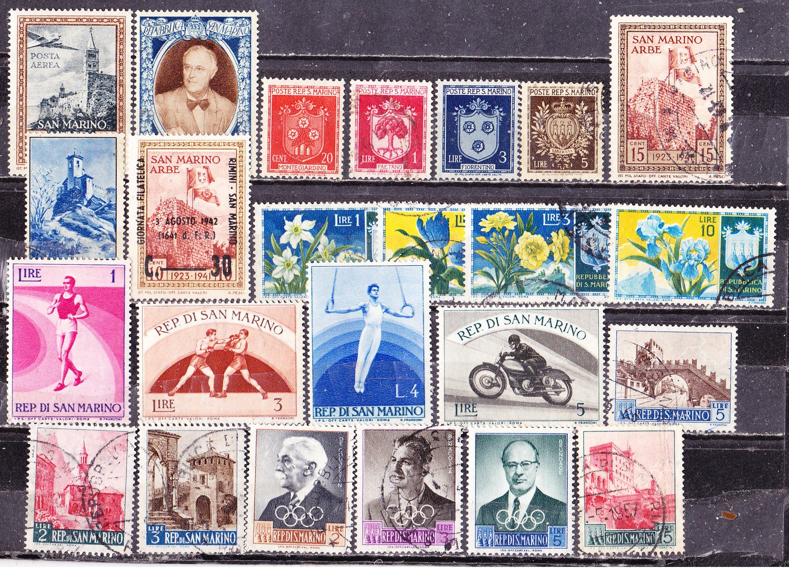 Selezione San Marino Recenti Usati - Vrac (max 999 Timbres)