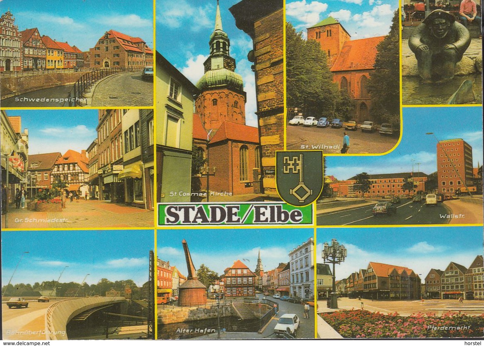 D-21682 Stade (Elbe)  - Alte Ansichten - Cars - Stade