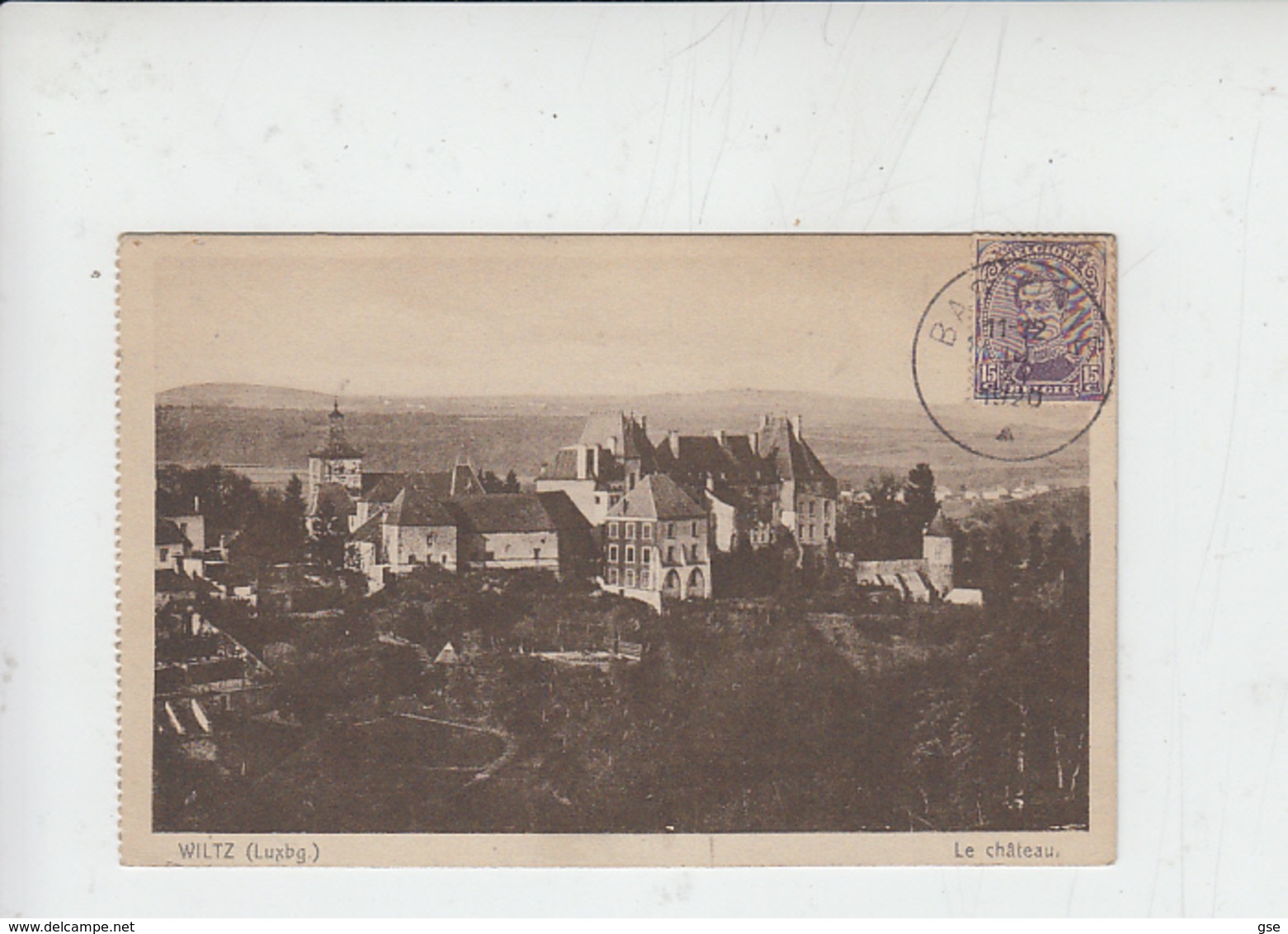 WILTZ - Dal BELGIO  1920 - Wiltz