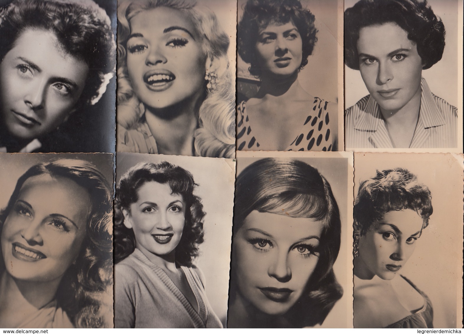 LOT De 65 CARTES PHOTOS - ARTISTES - ACTRICES ACTEURS - CHANTEUSES CHANTEURS - VEDETTES STARS - Artistes