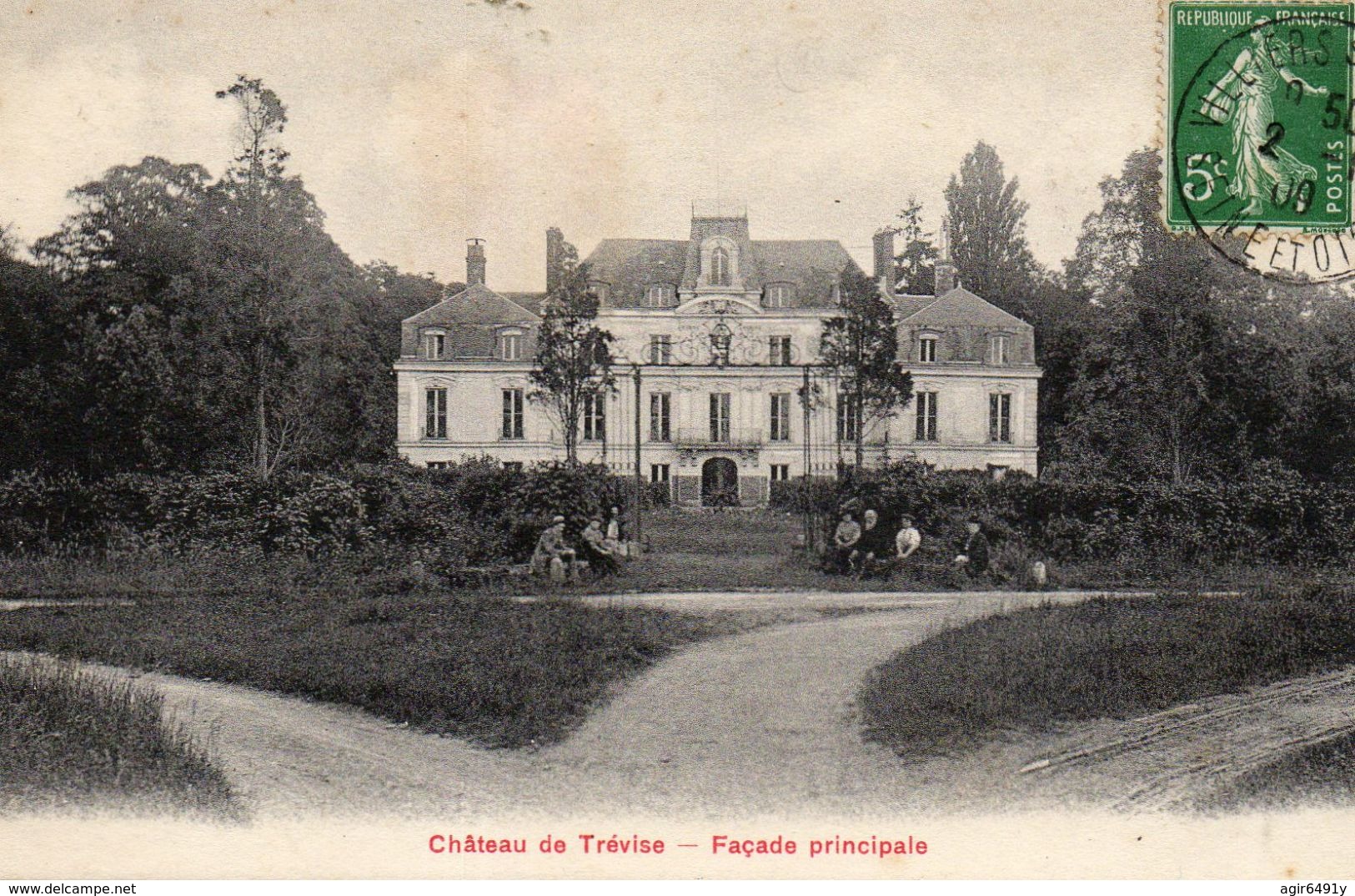 TREVISE - 78 - Château Façade Principale - 75631 - Altri & Non Classificati