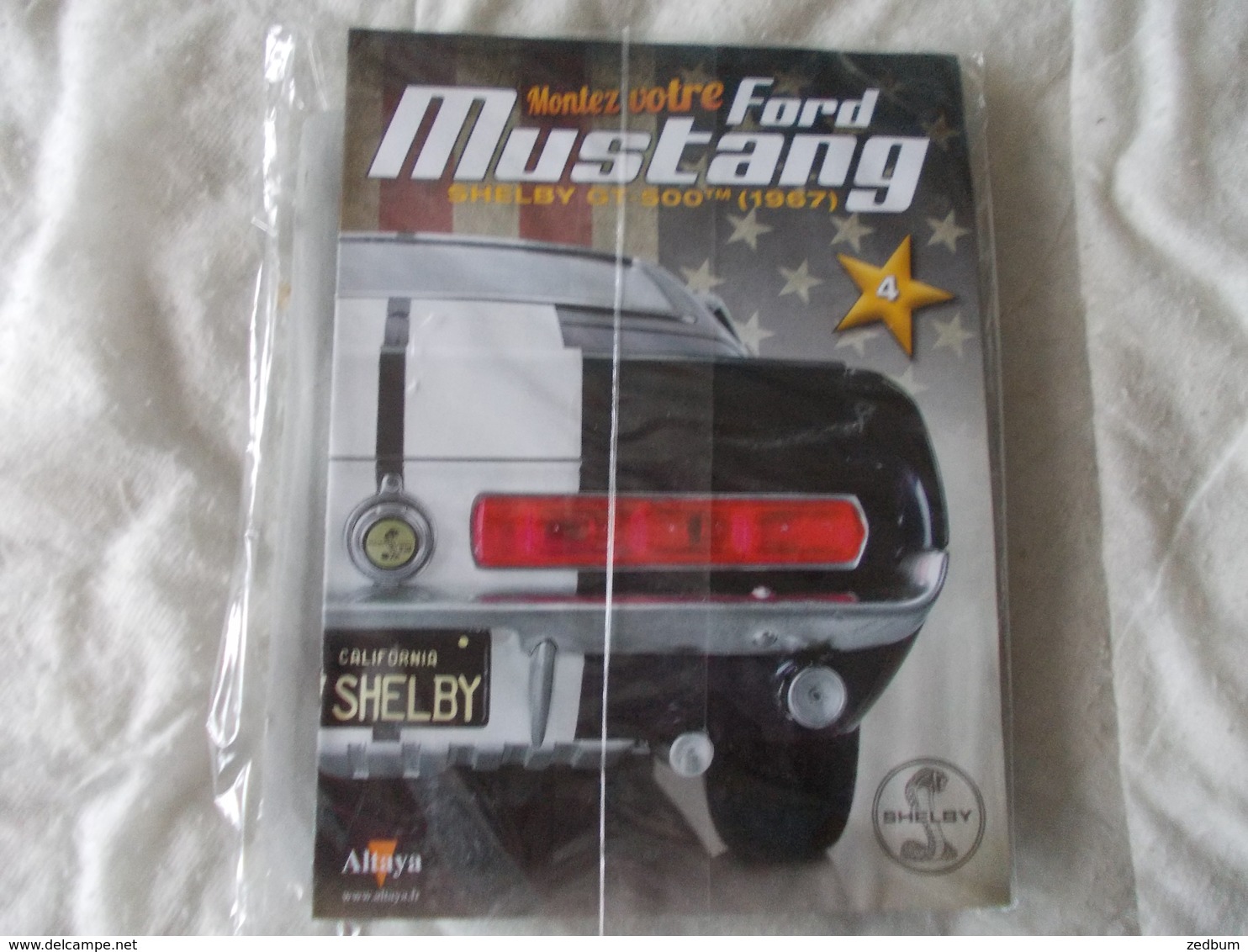 Altaya Montez Votre Ford Mustang Shelby GT-500 TM 1967 Numéro 4 - Non Classificati