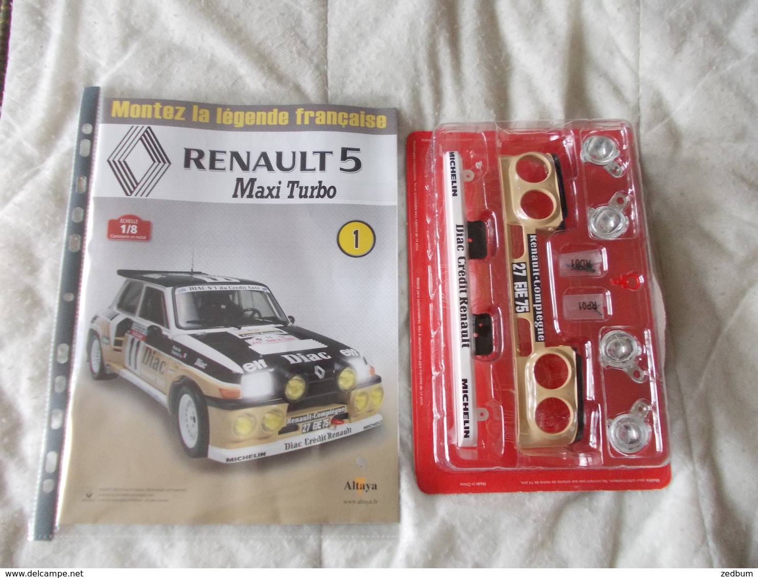 Altaya Renault 5 Maxi Turbo Montez La Légende Francaise Numéro 1 - Ohne Zuordnung