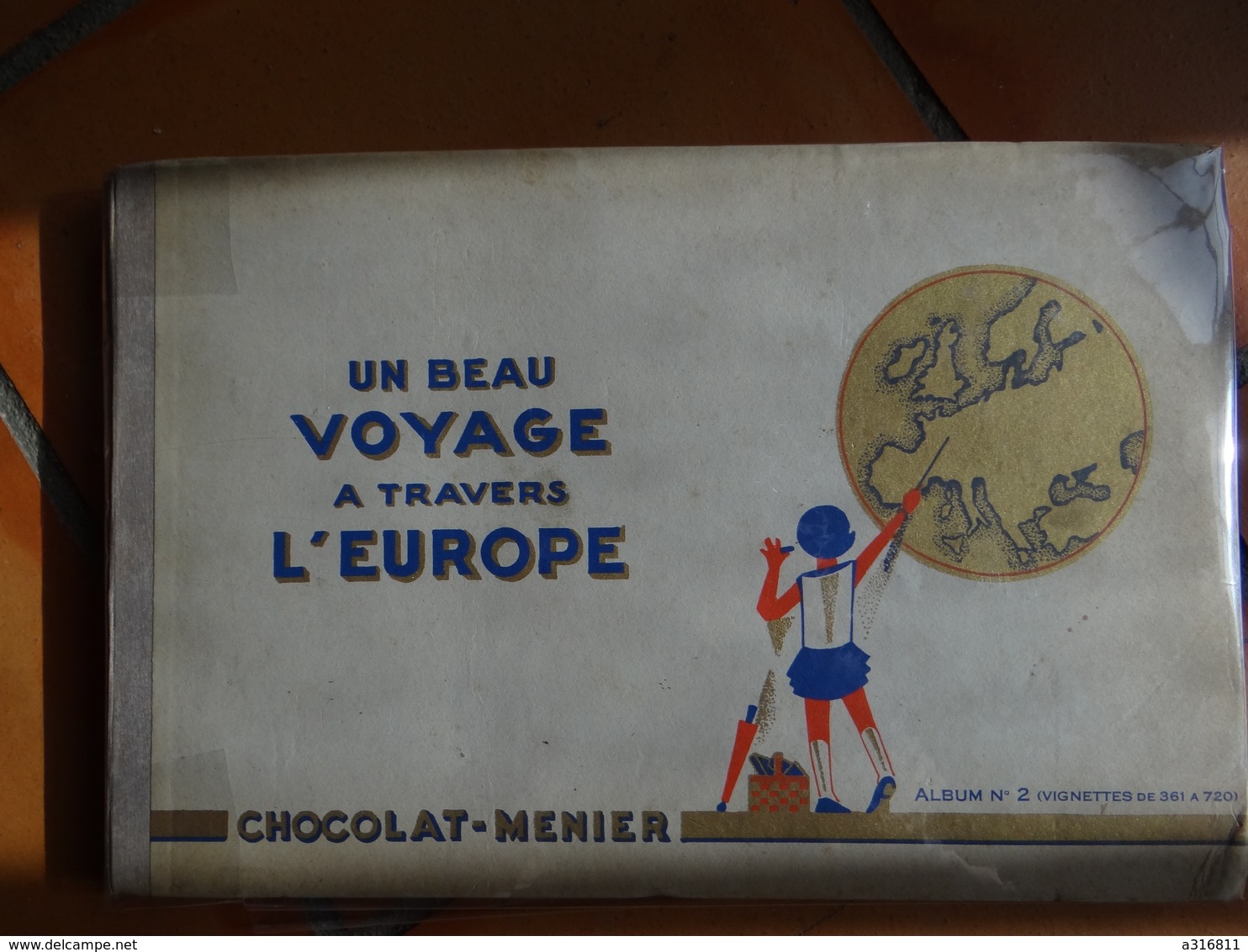 CHOCOLAT MENIER UN BEAU VOYAGE A TRAVERS L'EUROPE (Incomplet) - Chocolat