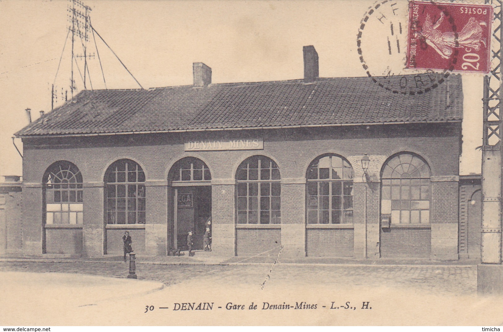 (37)   DENAIN - Gare De Denain-Mines - Denain