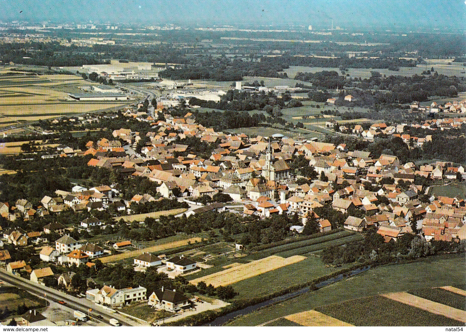 67 - Fegersheim : Vue Générale - CPM écrite - Sonstige & Ohne Zuordnung