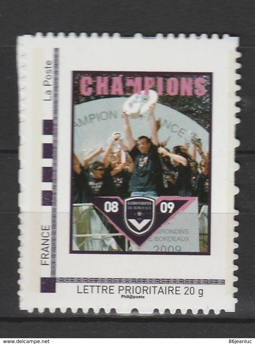 France : "Rugby Champion De France" Du Collector "Les Girondins De Bordeaux" - Neuf ** - Etat Impeccable - - Autres & Non Classés