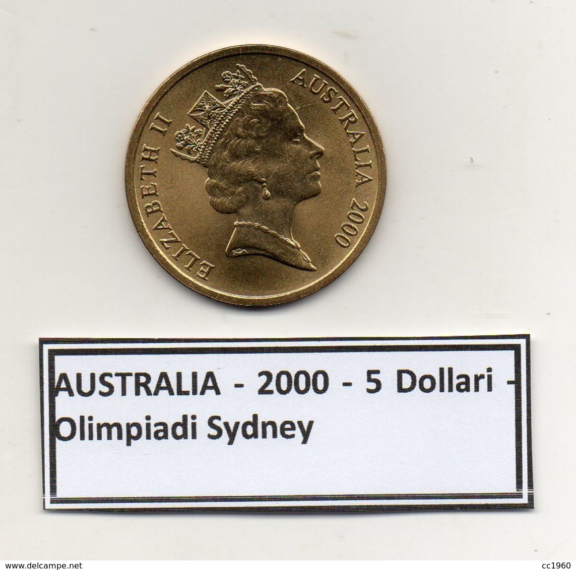 Australia - 2000 - 5 Dollari - Olimpiadi Sydney - Vedi Foto - (MW158) - Altri & Non Classificati