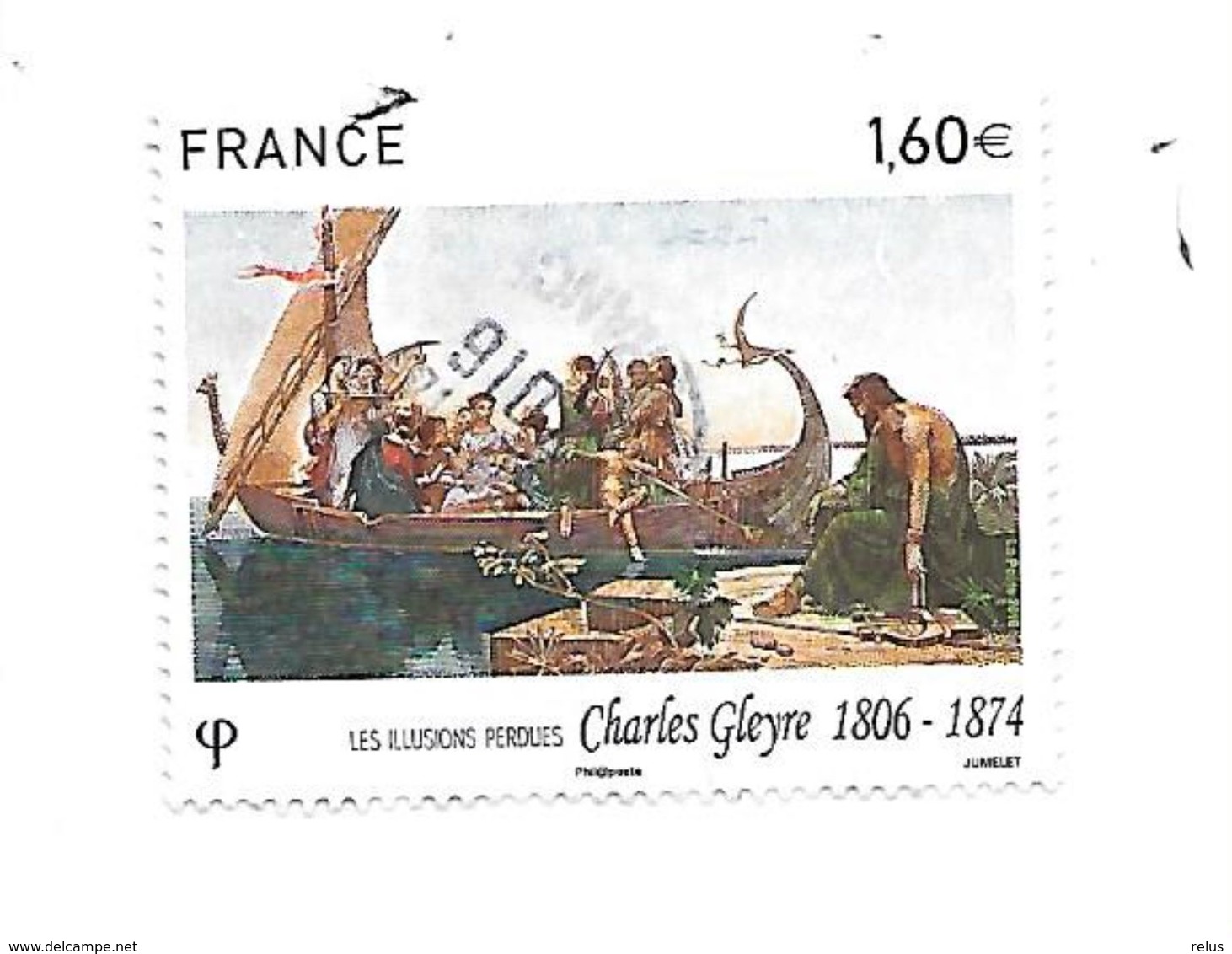 Série Artistique Charles Gleyre 5069 Oblitéré 2016 - Used Stamps