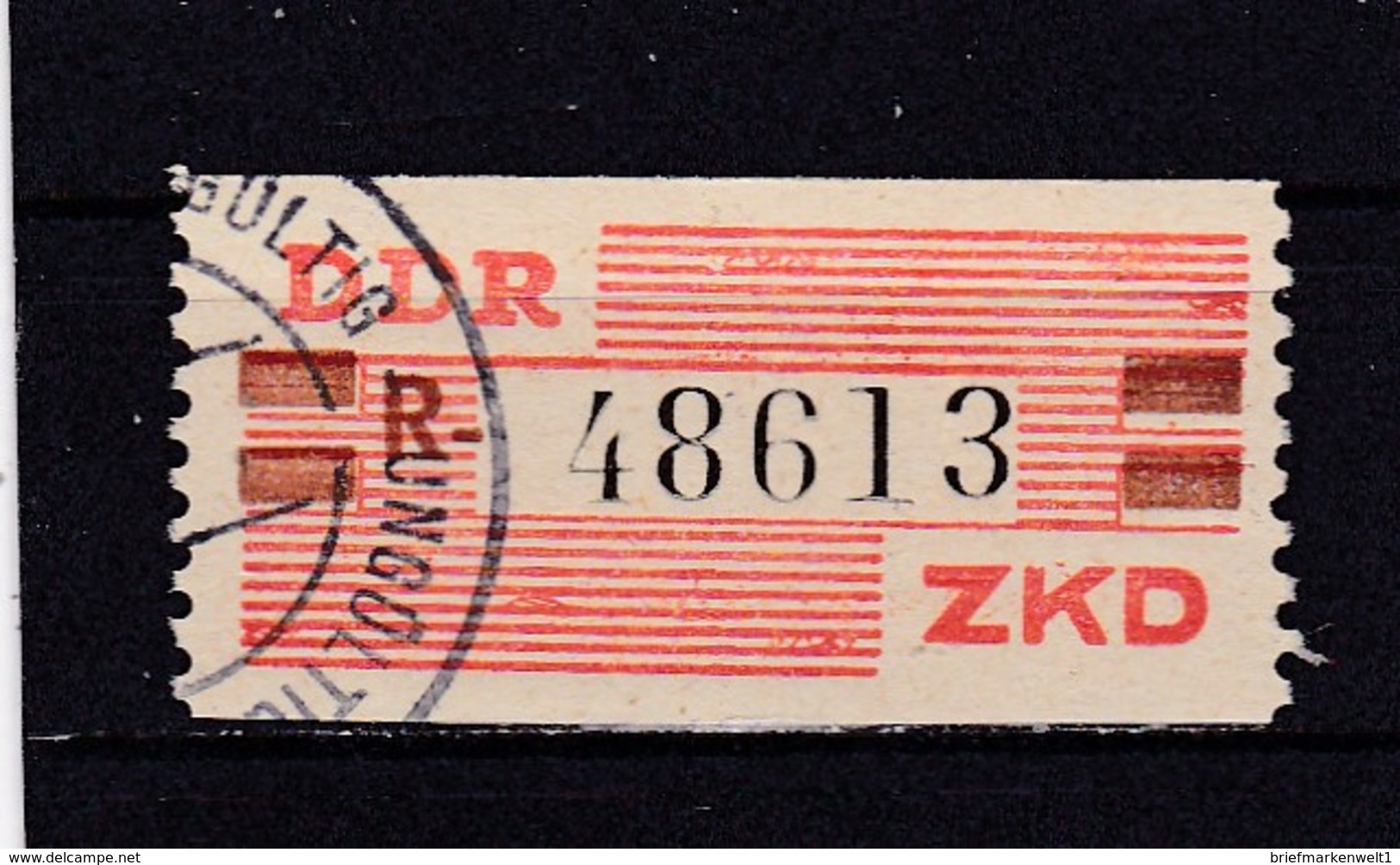 DDR, Dienst: ZKD Nr.VIII, Gest.(ungültig)   Mi. 20,- Euro (T 2784) - Sonstige & Ohne Zuordnung