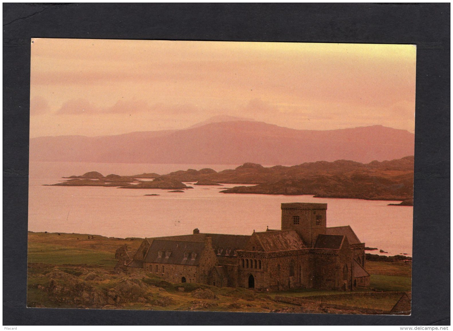 76301    Regno  Unito,    Scozia,  Iona  Abbey,  Isle  Of  Iona With  Ben  Mor,  NV - Argyllshire