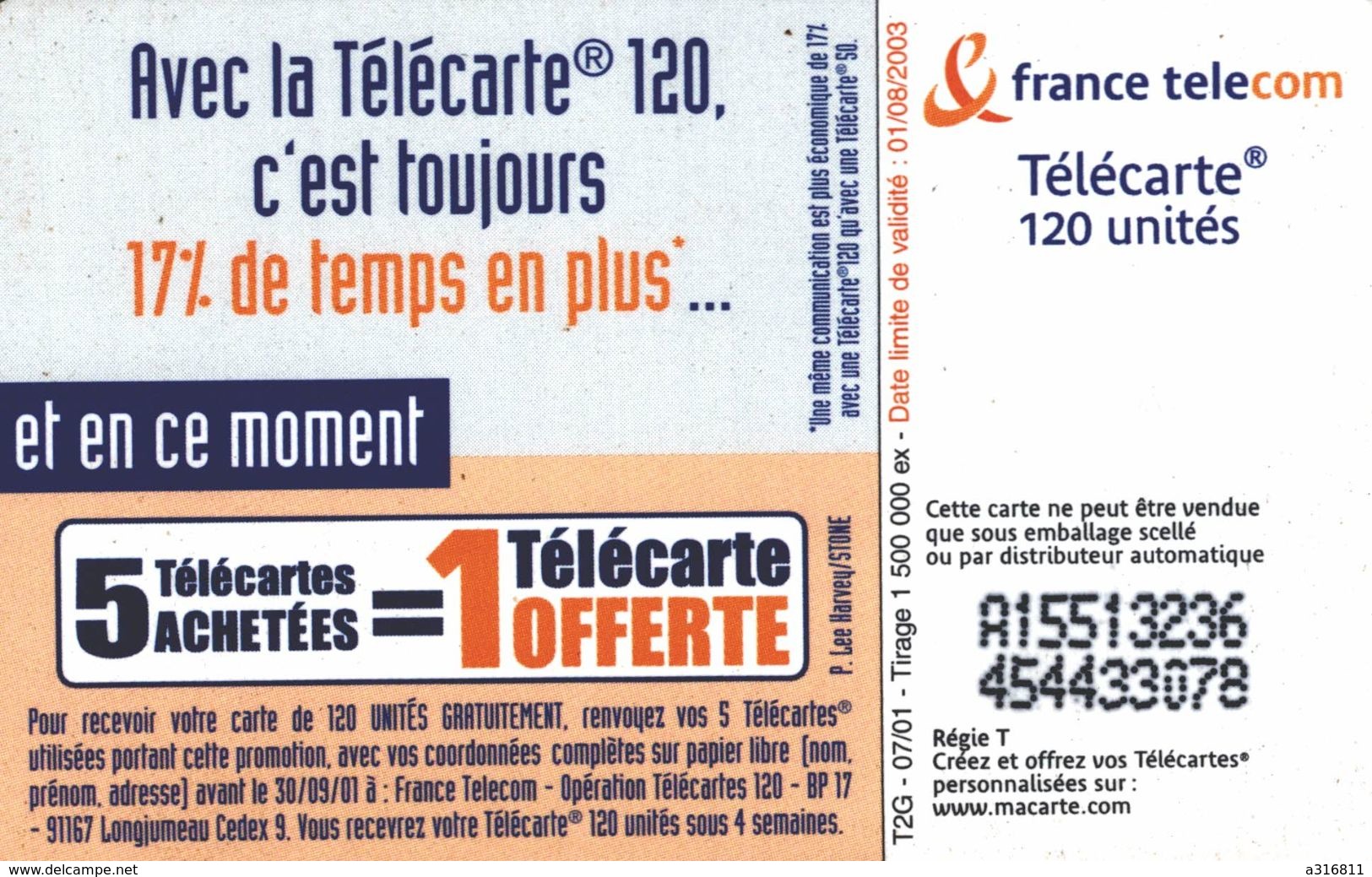 FRANCE TELECOM - 50 Unités   