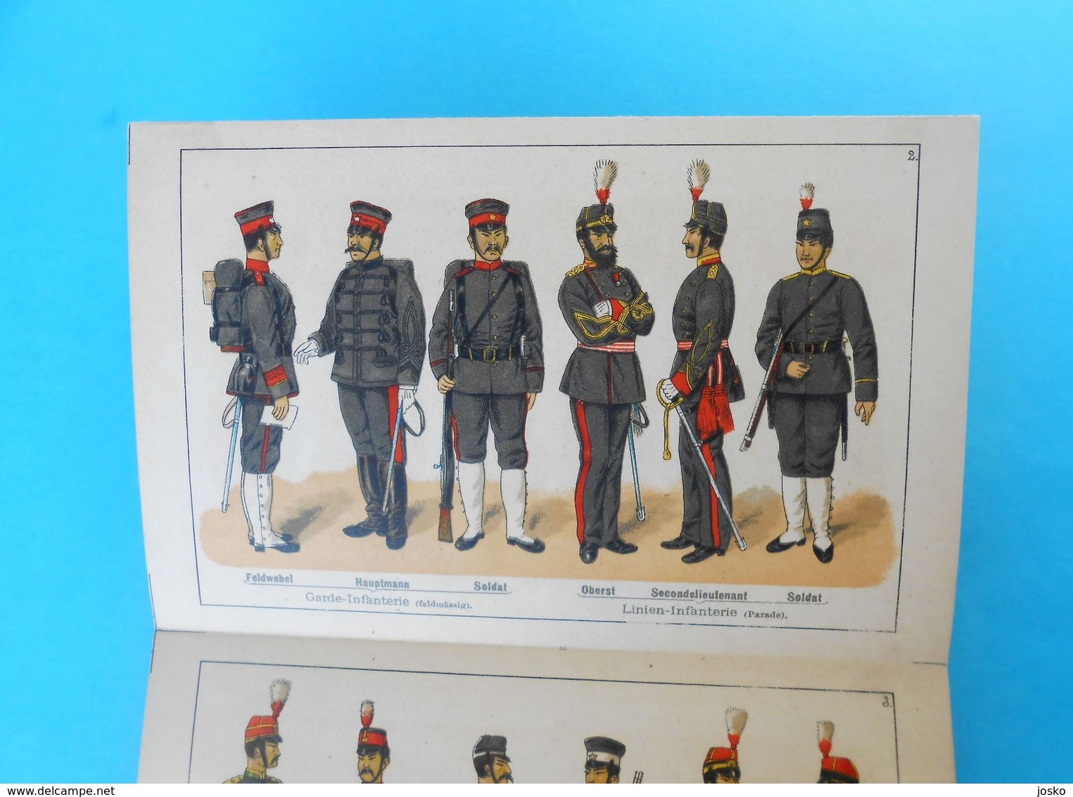 JAPAN ARMY - Beautifull Original Vintage Book ( With Lithographic Images ) Issued 1895. In Germany RRRR - Sonstige & Ohne Zuordnung