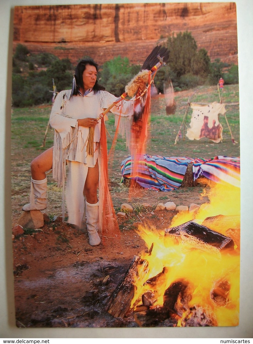 Carte Postale USA -Uqualla - Native American Orator -Sedona Arizona (Couleur Non Circulée ) - Sedona