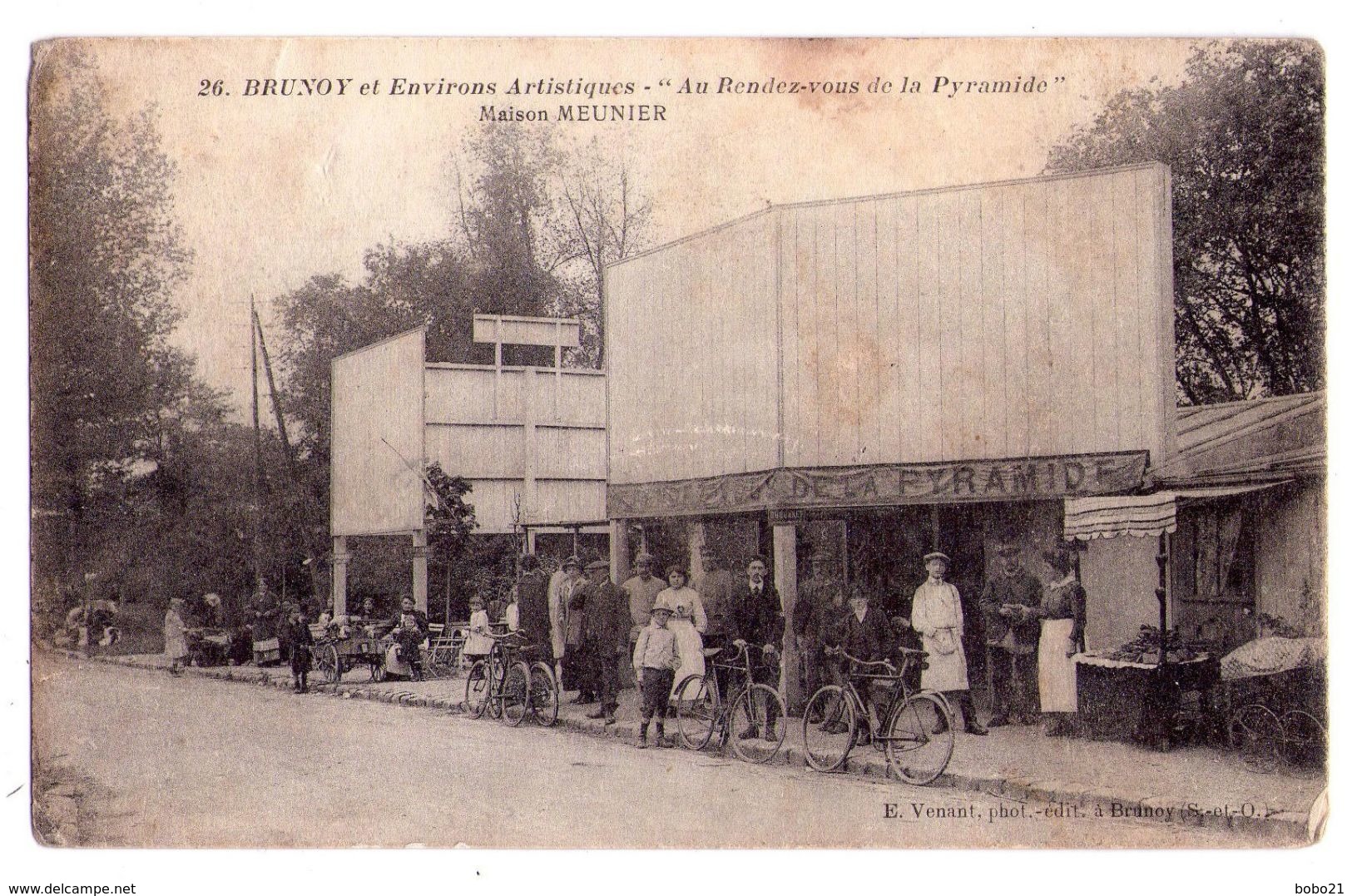 0684 - Brunoy Et Environs Artistiques - Au Rendez-vous De La Pyramide ( Maison Meunier ) - E. Venant - N°26 - - Brunoy