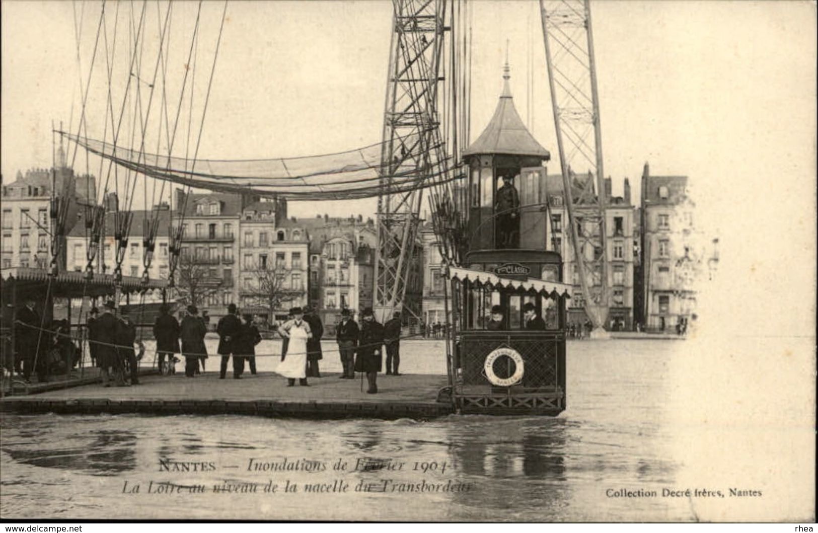 44 - NANTES - Pont Transbordeur - Nantes