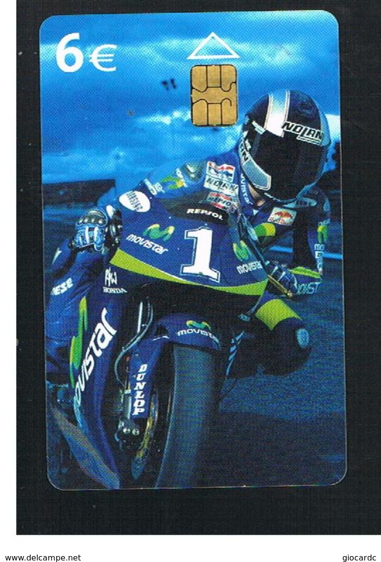 SPAGNA (SPAIN) - TELEFONICA  (CHIP) -  2005 MOTO MOVISTAR    - USED - RIF. 10012 - Motorfietsen