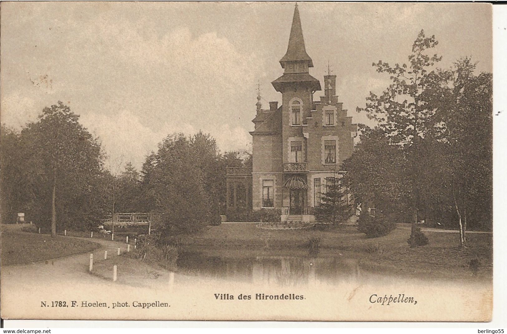 Cappellen (Kapellen) Villa Des Hirondelles 1905 - Kapellen
