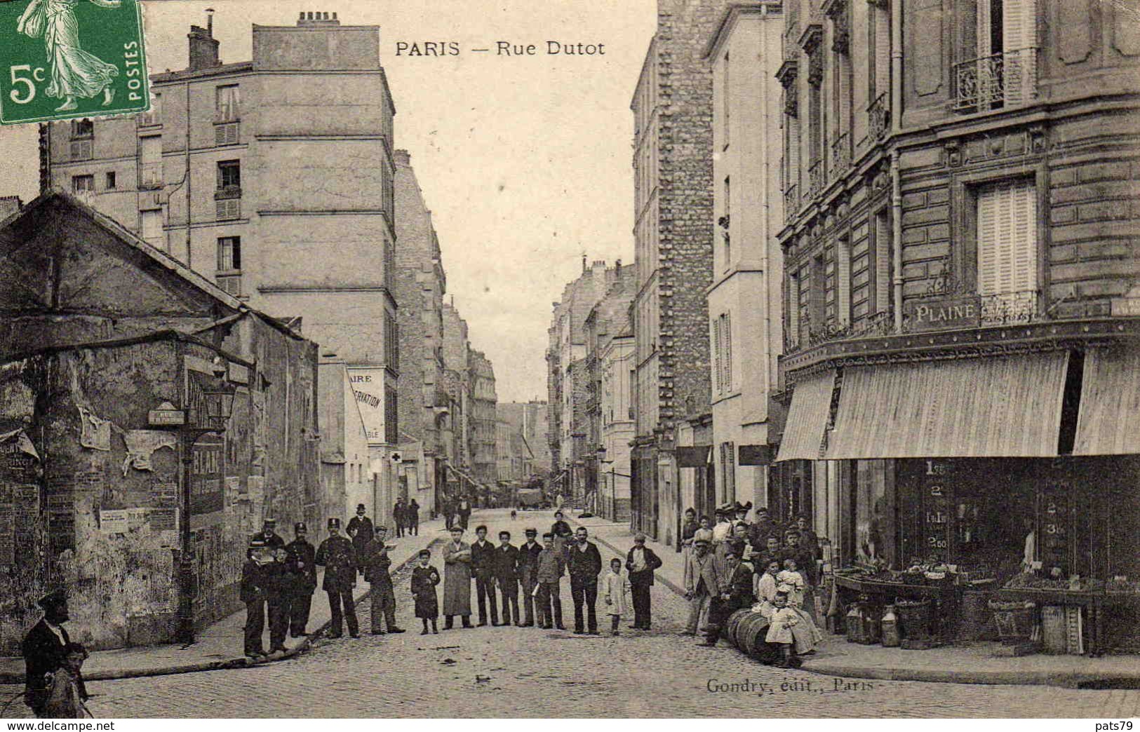 PARIS   Rue  DUTOT - Arrondissement: 15