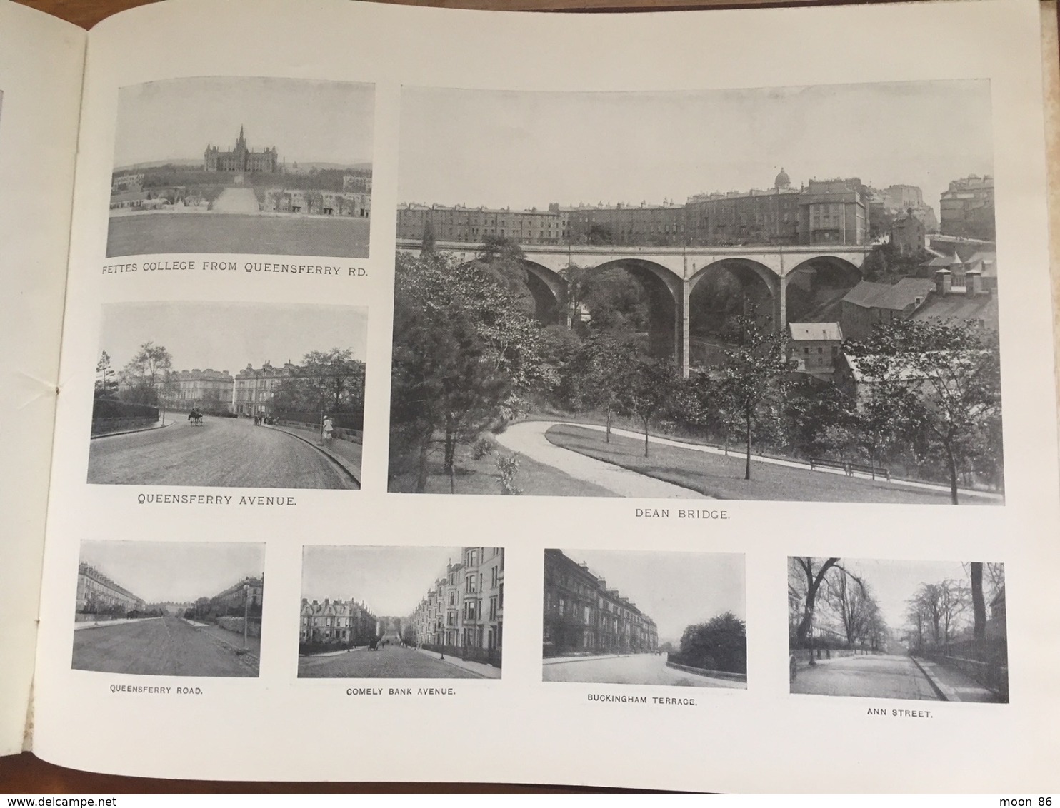 Livre EDINBURGH AND VICINITY -  ALBUM  250 VIEWS - Plan - Guide D'histoire - Architecture