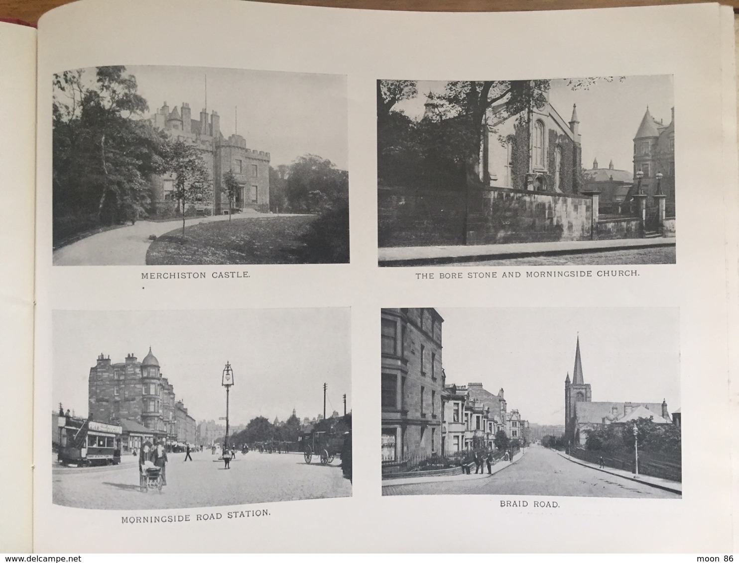 Livre EDINBURGH AND VICINITY -  ALBUM  250 VIEWS - Plan - Guide D'histoire - Arquitectura